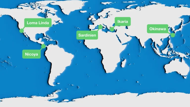 Longevity Coaching und Blue Zones für gesundes und langes Leben